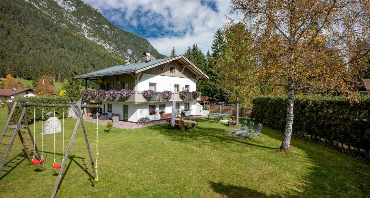 Haus Sonnenweg Daire Leutasch Dış mekan fotoğraf