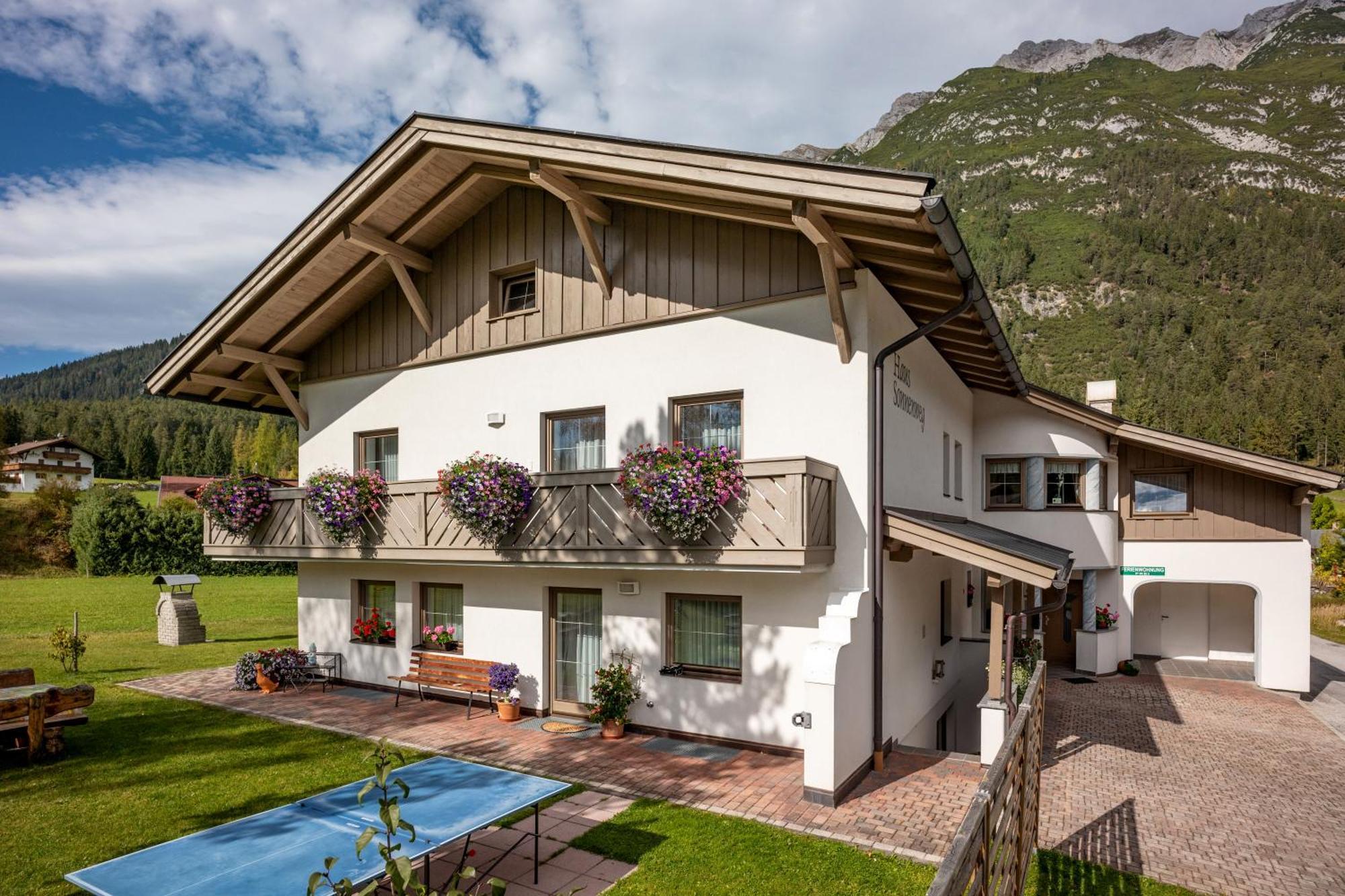 Haus Sonnenweg Daire Leutasch Dış mekan fotoğraf