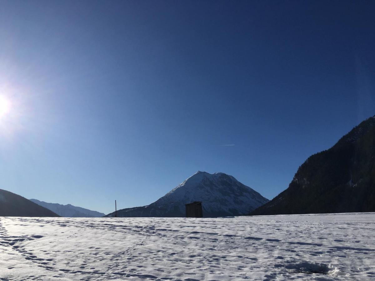 Haus Sonnenweg Daire Leutasch Dış mekan fotoğraf