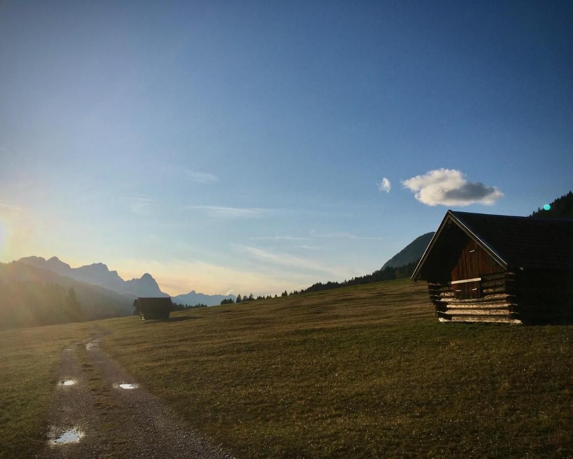 Haus Sonnenweg Daire Leutasch Dış mekan fotoğraf